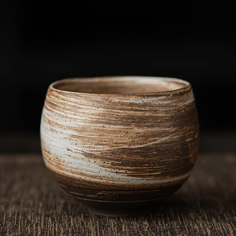 Coffee Tea Japan - 1PC Handmade เซรามิคชาถ้วยชามพอร์ซเลนถ้วยกาแฟเครื่องปั้นดินเผาแก้วกาแฟ Afternoon Teacup แก้วถ้วยกาแฟ