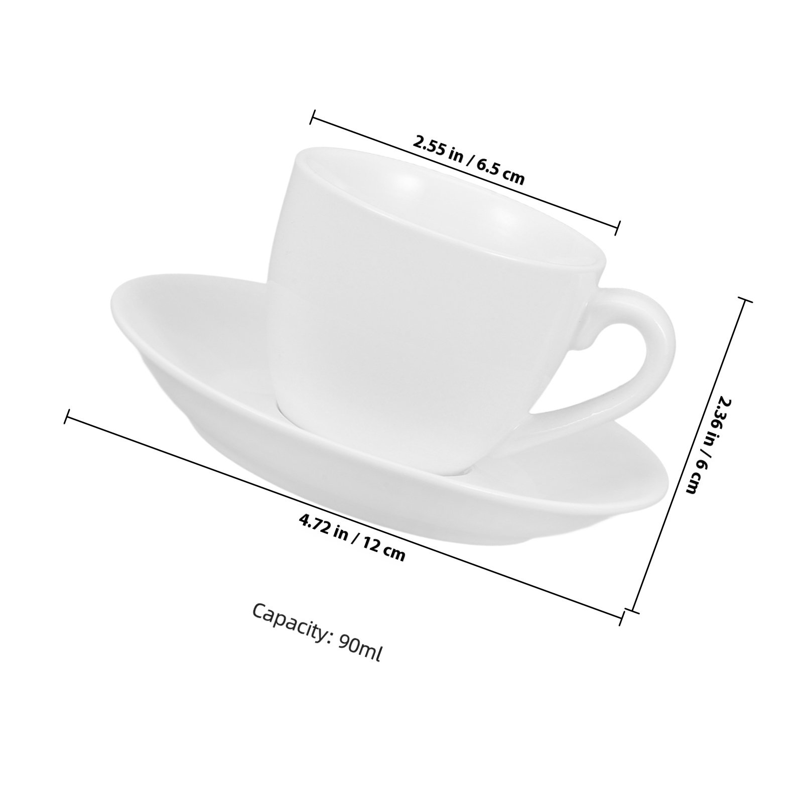 ชุดถ้วยชาเซรามิกพร้อมจานรอง 1  - Coffee Tea Set บทวิจารณ์และราคา