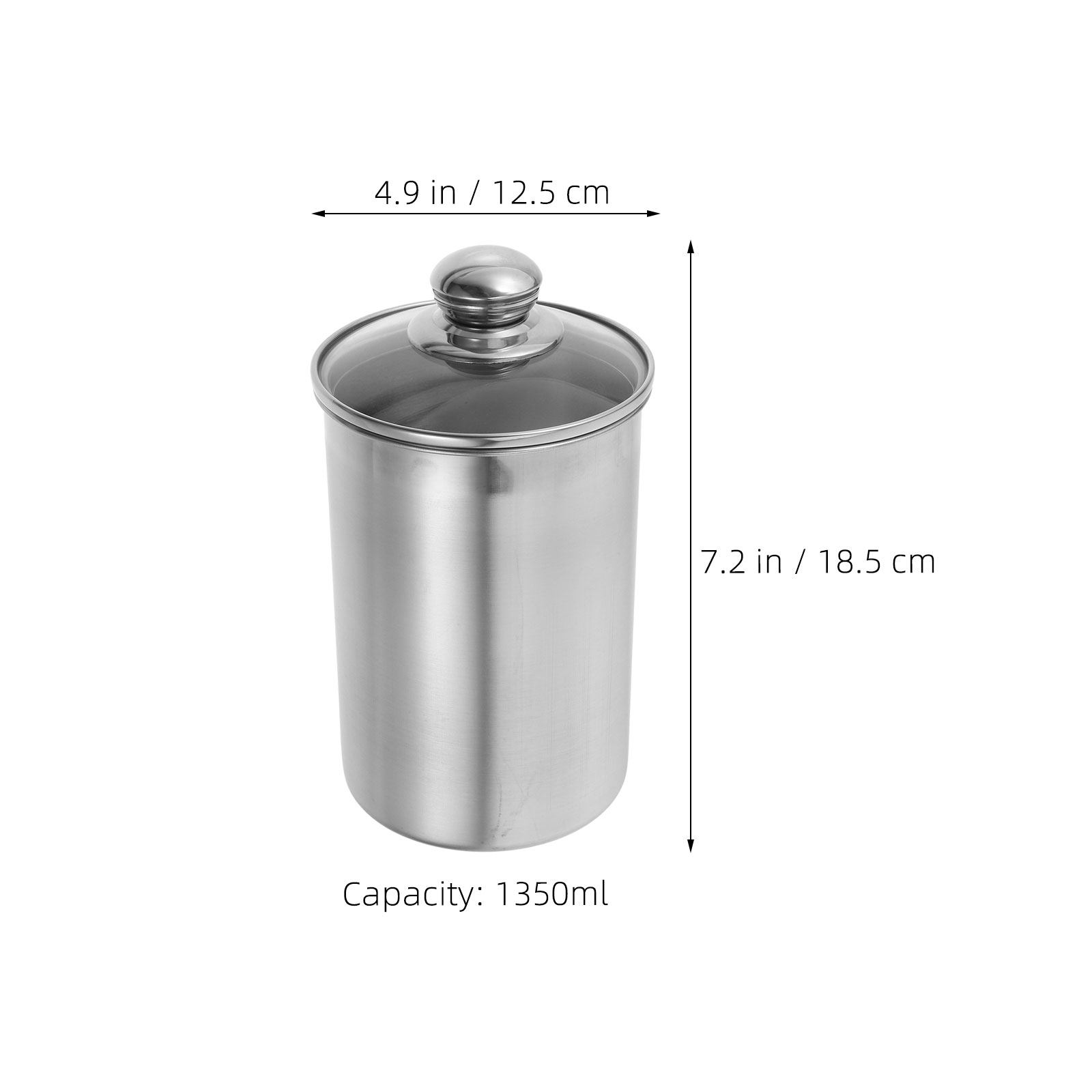 กระปุกเก็บอาหารสแตนเลสขนาด 135 - Coffee Tea And Sugar Canisters บทวิจารณ์และราคา