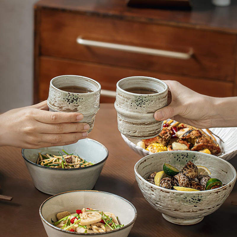 ญี่ปุ่นหยาบถ้วยกาแฟเซรามิค Vin - Coffee Tea Japan บทวิจารณ์และราคา