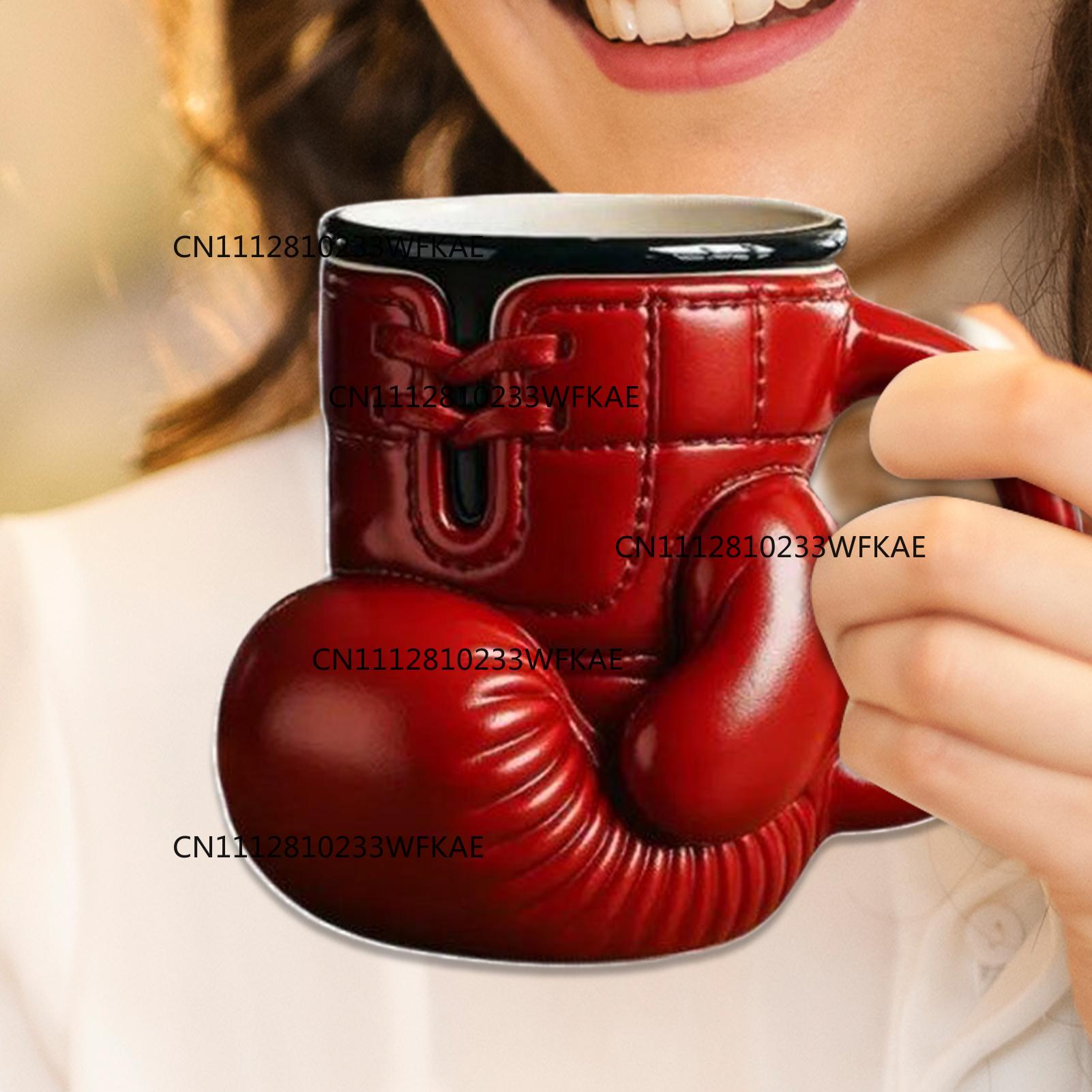 แก้วน้ำรูปถุงมือชกมวยขนาดเล็ก  - Mug Tea Coffee บทวิจารณ์และราคา