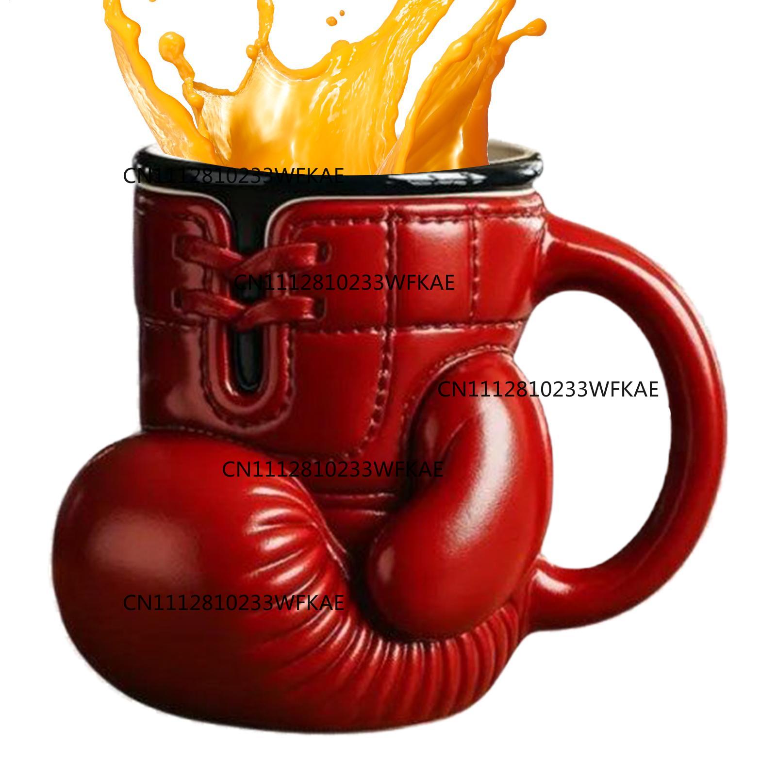แก้วน้ำรูปถุงมือชกมวยขนาดเล็ก  - Mug Tea Coffee บทวิจารณ์และราคา