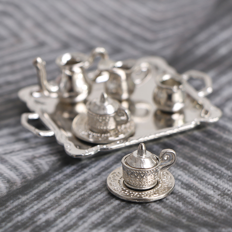 10 ชิ้น/เซ็ต 1/12 Dollhouse Mi - Coffee Tea Catering บทวิจารณ์และราคา