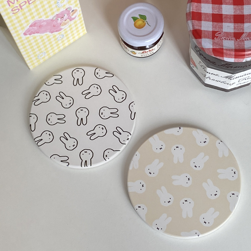 แผ่นรองแก้วกาแฟลายมิฟฟี่สุดน่า - Coffee Tea Room บทวิจารณ์และราคา