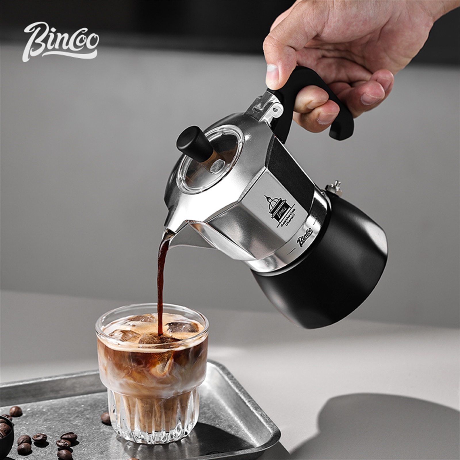 BINCOO วาล์วคู่ Moka Pot,Espre - Coffee Tea Chocolate บทวิจารณ์และราคา