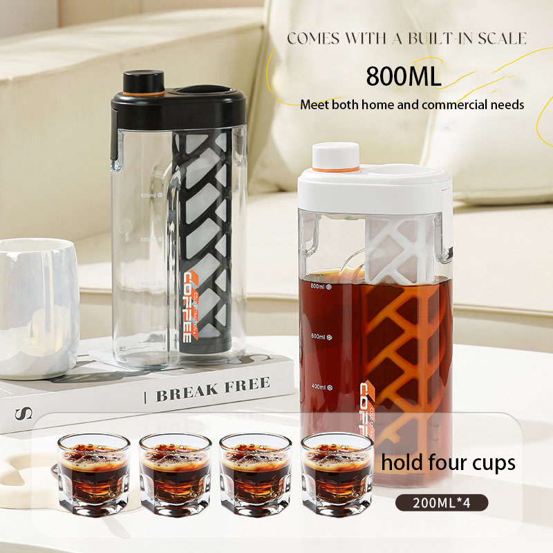 เหยือกชงชาเย็นแบบกด 800 มล. พร - Cold Brew Bottle บทวิจารณ์และราคา
