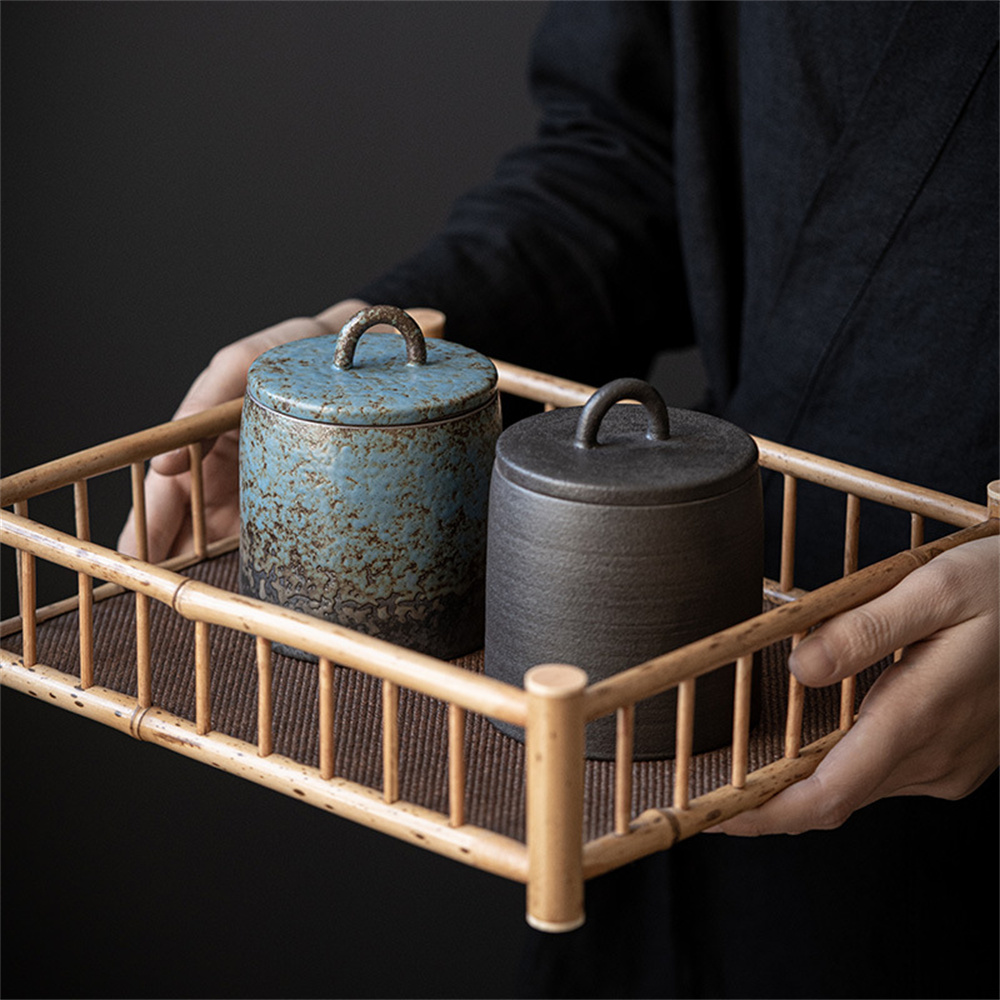 เซรามิคชาแคดดี้ปิดผนึก Jar กล่ - Coffee Tea And Sugar Canisters บทวิจารณ์และราคา