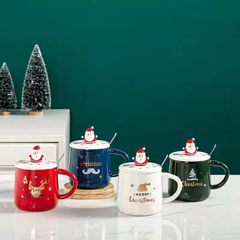 Creative การ์ตูนน่ารักคริสต์มา - Coffee Tea Friends บทวิจารณ์และราคา