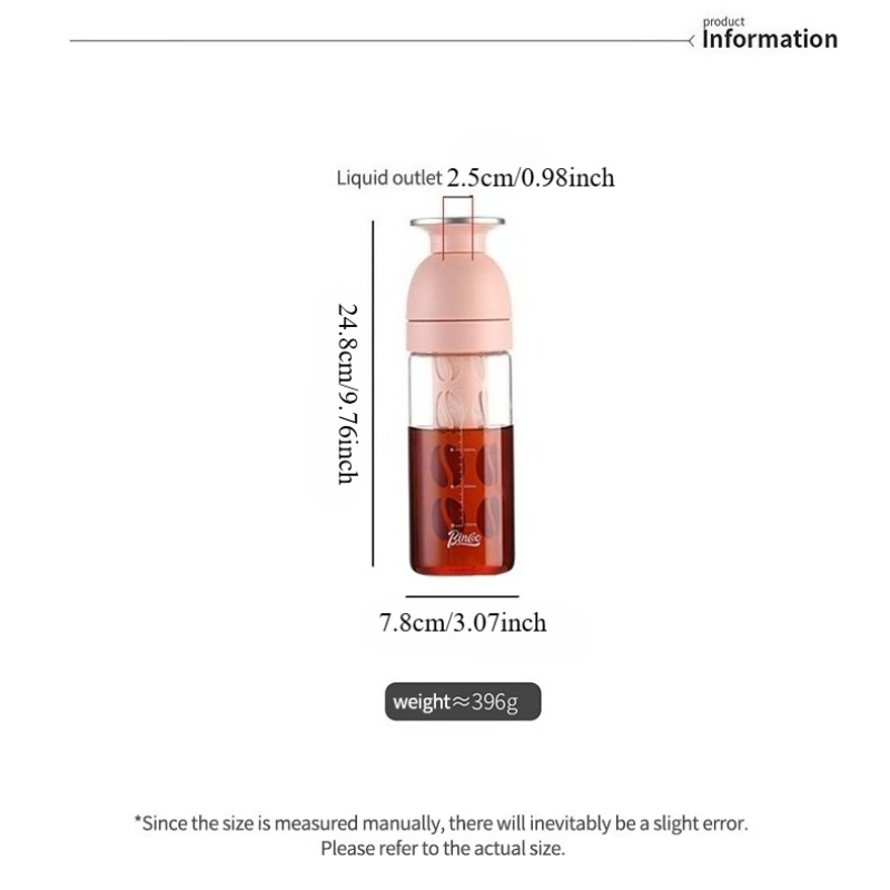 แก้วกาแฟเย็น Bincoo พร้อมฝาปิด - Cold Brew Bottle บทวิจารณ์และราคา