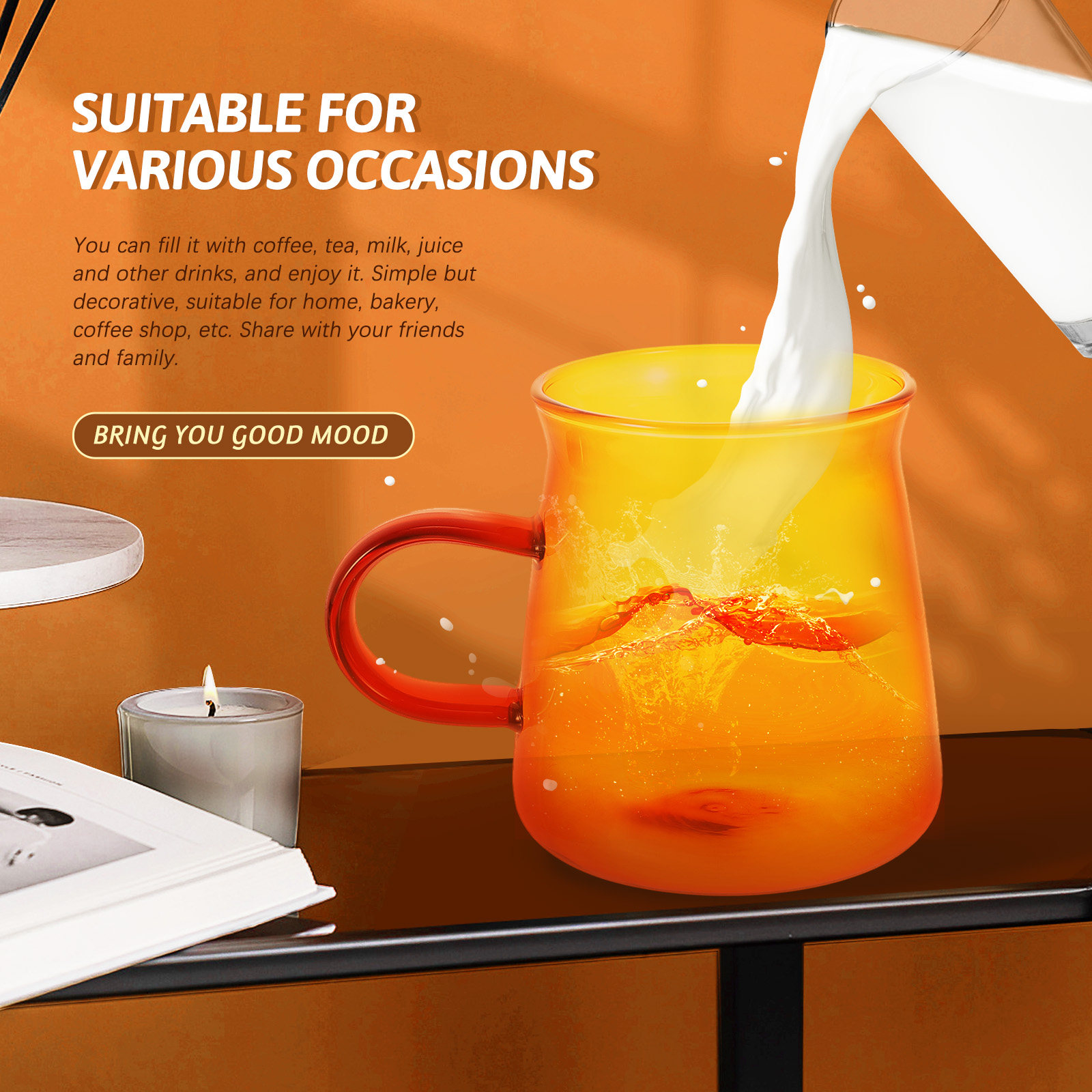 ชุดแก้วกาแฟวินเทจพร้อมจานรอง 1 - Coffee Tea Set บทวิจารณ์และราคา