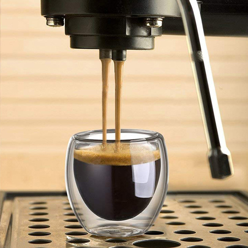แก้วกาแฟผนังคู่แก้วแก้วผนังคู่ - Coffee Tea Catering บทวิจารณ์และราคา