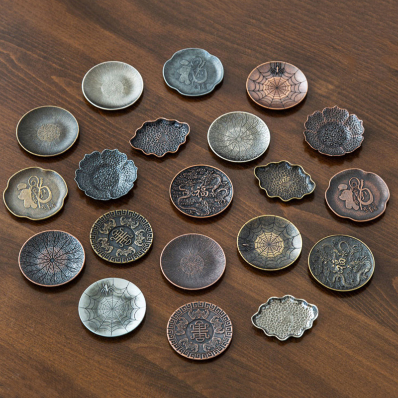 ญี่ปุ่นโลหะผสม Coasters Zen โบ - Coffee Tea Japan บทวิจารณ์และราคา