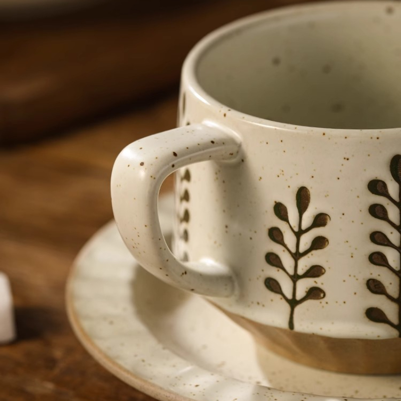 Retro ถ้วยเซรามิคเครื่องปั้นดิ - Coffee Tea Catering บทวิจารณ์และราคา