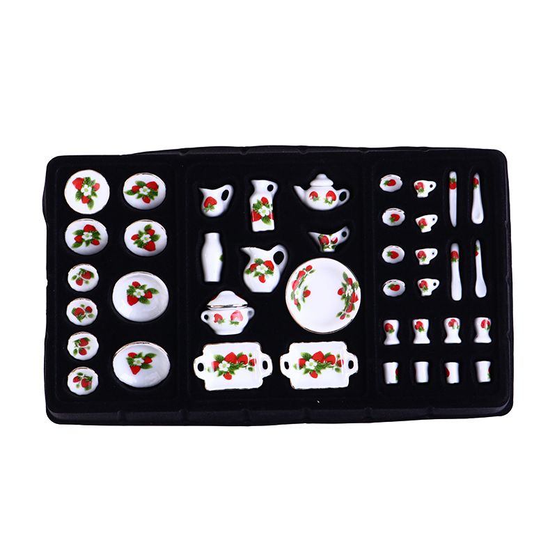 1ชุด1:12 Miniature บ้านตุ๊กตาด - Coffee Tea Catering บทวิจารณ์และราคา