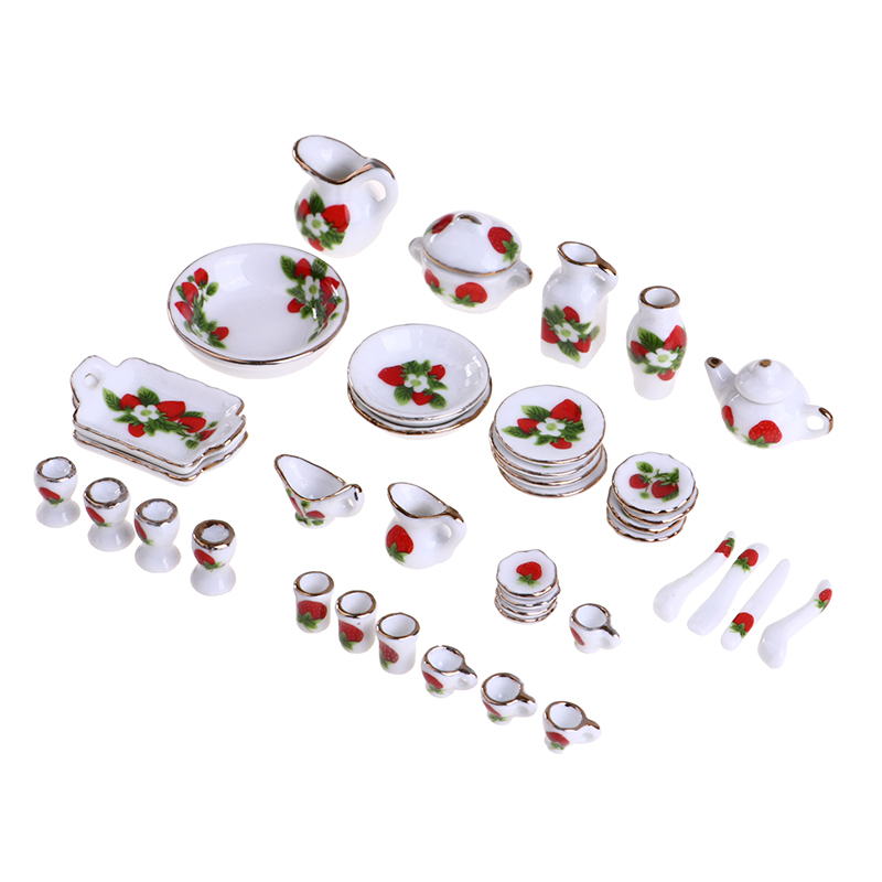1ชุด1:12 Miniature บ้านตุ๊กตาด - Coffee Tea Catering บทวิจารณ์และราคา