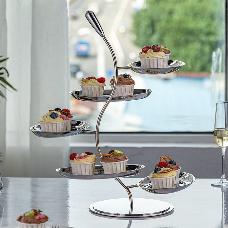 ชั้นวางขนมสำหรับน้ำชายามบ่ายแบ - Coffee Tea Break บทวิจารณ์และราคา