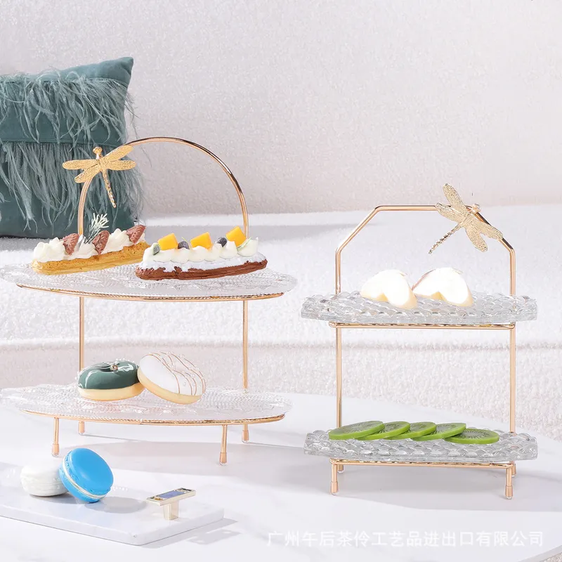 ชั้นวางภาชนะโลหะสองชั้นสำหรับจ - Coffee Tea Break บทวิจารณ์และราคา