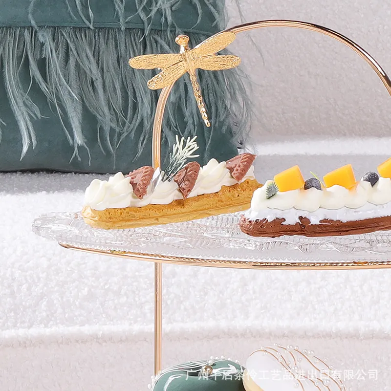 ชั้นวางภาชนะโลหะสองชั้นสำหรับจ - Coffee Tea Break บทวิจารณ์และราคา