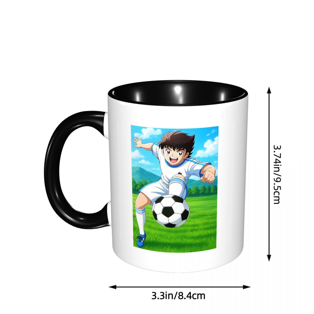 แก้วกาแฟเซรามิคตลกๆ ลายกัปตันซ - Coffee Tea Japan บทวิจารณ์และราคา