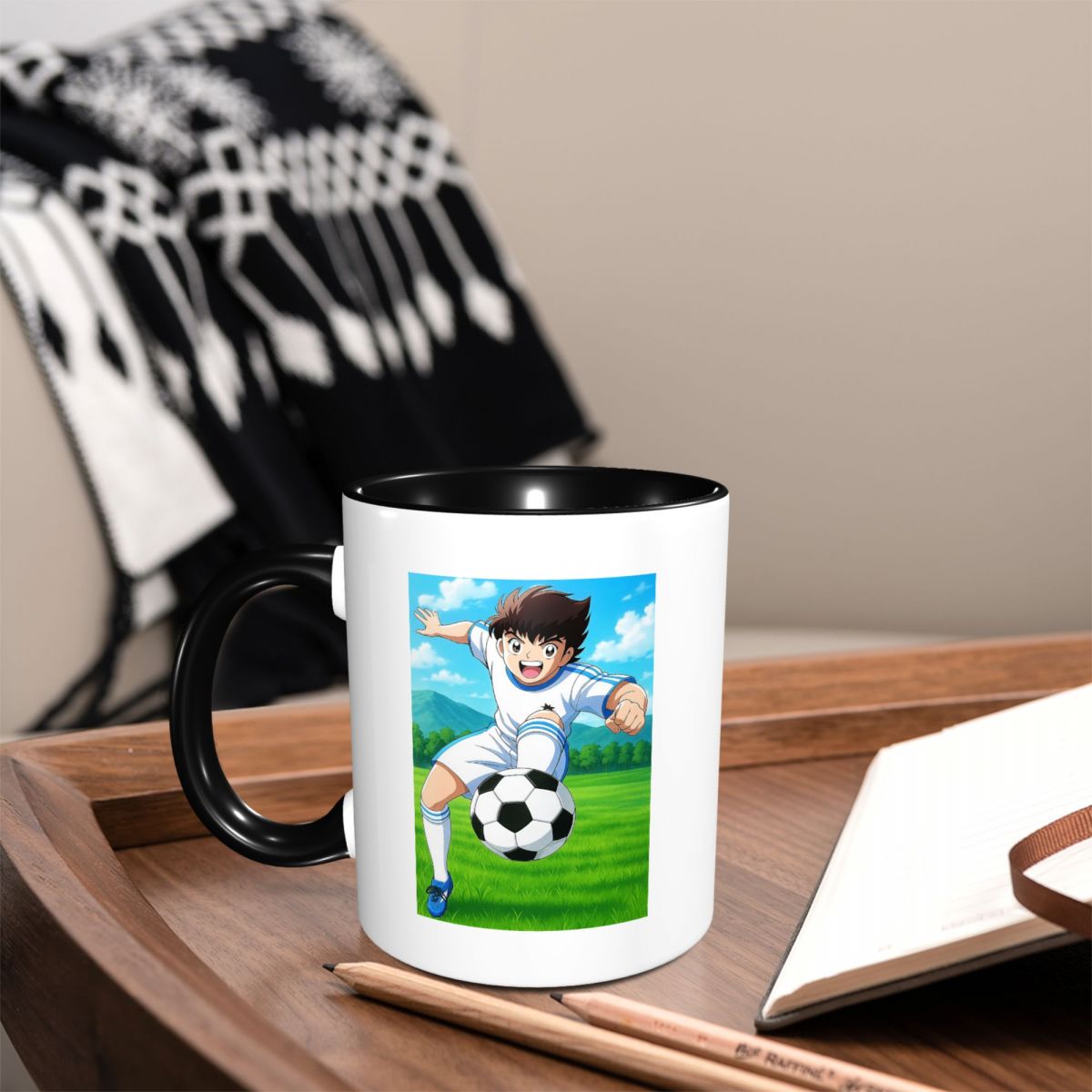 แก้วกาแฟเซรามิคตลกๆ ลายกัปตันซ - Coffee Tea Japan บทวิจารณ์และราคา