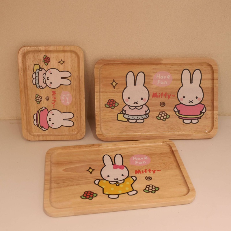 จานไม้ลายมิฟฟี่ กระต่ายน้อยน่า - Coffee Tea Room บทวิจารณ์และราคา