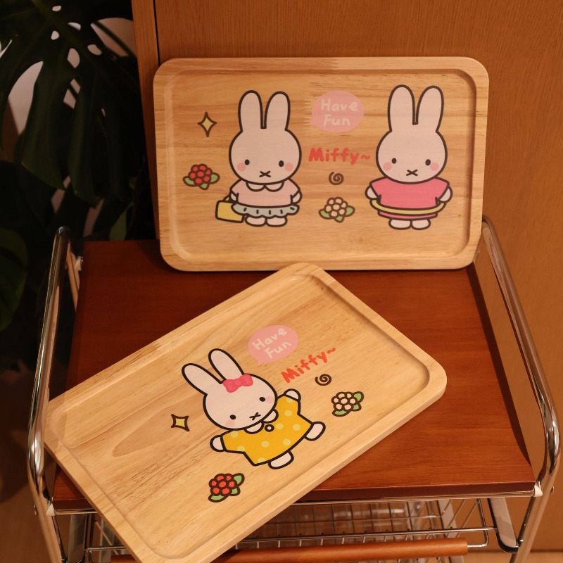 จานไม้ลายมิฟฟี่ กระต่ายน้อยน่า - Coffee Tea Room บทวิจารณ์และราคา