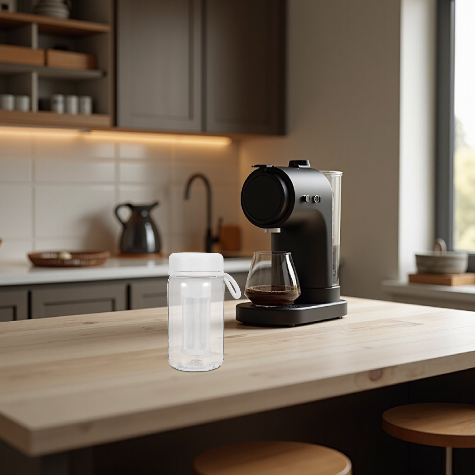 แก้วกาแฟโคลด์บริวแบบพกพา 450 ม - Cold Brew Bottle บทวิจารณ์และราคา