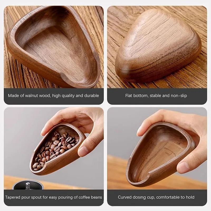 เมล็ดกาแฟปริมาณถาดไม้วอลนัท Be - Coffee Tea Catering บทวิจารณ์และราคา
