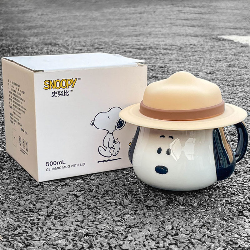 แก้วเซรามิคสนูปปี้ แก้วกาแฟลาย - Coffee Tea Friends บทวิจารณ์และราคา
