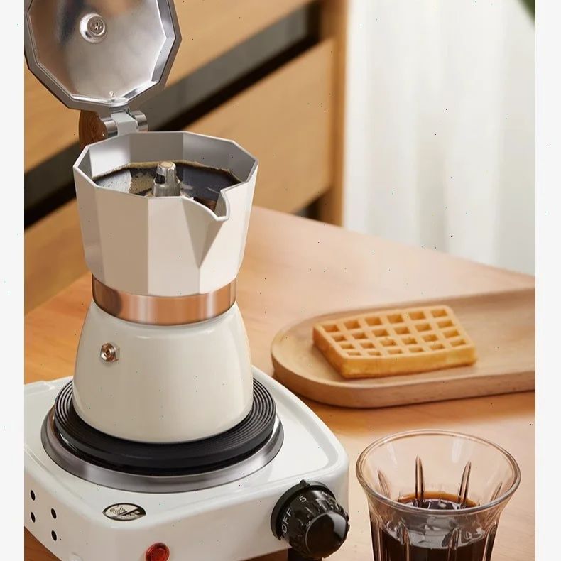 หม้อโมก้าพ็อตแบบก้นกลม วาล์วเด - Coffee Tea Chocolate บทวิจารณ์และราคา